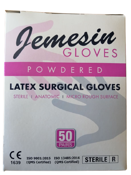 Sterile Latex Surgical Gloves (Powdered)